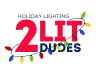 2 Lit Dudes Holiday Installation